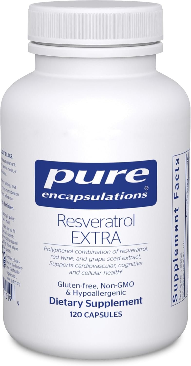 Pure Encapsulations Resveratrol EXTRA - Resveratrol EXTRA Formula